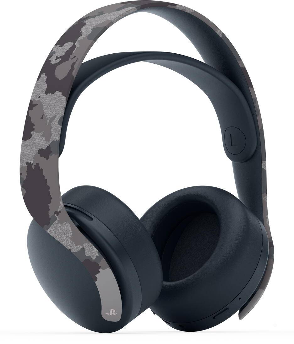 Cuffie Sony Wireless Pulse 3D PS4/PS5 Grey Camouflage Cuffie Sony Wireless Pulse 3D PS4/PS5 Grey Camouflage
